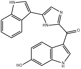 topsentin Struktur