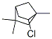 exo-2-Chloro-1,5,5-trimethylnorbornane Struktur