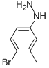 (4-BROMO-3-METHYL-PHENYL)-HYDRAZINE Struktur