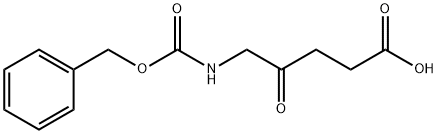 N-CBZ-5-AMINOLEVULINIC ACID Struktur