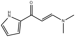 (E)-3-(DIMETHYLAMINO)-1-(1H-PYRROL-2-YL)PROP-2-EN-1-ONE Struktur