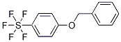 1-Benzyloxy-4-(pentafluorosulfanyl)benzene Struktur