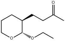 2-Butanone,4-(2-ethoxytetrahydro-2H-pyran-3-yl)-,trans-(9CI) Struktur