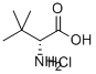 D-TERT-LEUCINE HYDROCHLORIDE Struktur