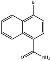 4-BroMonaphthalene-1-carboxaMide Struktur