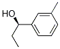 (1R)-1-(3-Methylphenyl)-1-propanol Struktur