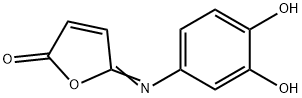 2(5H)-Furanone, 5-[(3,4-dihydroxyphenyl)imino]- (9CI) Struktur