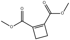 Cyclobutene-1,2-dicarboxylic acid dimethyl ester Struktur