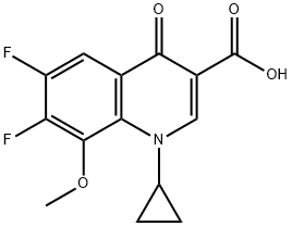 1-Cyclopropyl-6,7-difluoro-1,4-dihydro-8-methoxy-4-oxo-3-quinolinecarboxylic acid price.