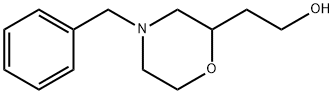 4-Benzyl-2-(2-hydroxyethyl)morpholine Struktur