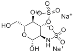 D-GLUCOSAMINE-2,3-DISULFATE, DISODIUM SALT Struktur