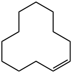 cis-Cyclododecene. Struktur