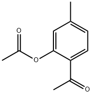 Ethanone, 1-[2-(acetyloxy)-4-methylphenyl]- Struktur