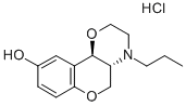 PD  125,530,  trans-(±)-3,4,4a,10b-Tetrahydro-4-propyl-2H,5H-[1]benzopyrano[4,3-b]-1,4-oxazin-9-ol  hydrochloride