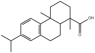 7-Isopropyl-1,4a-dimethyl-1,2,3,4,4a,9,10,10a-octahydro-1-phenanthrenecarboxylic acid Struktur