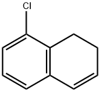 8-CHLORO-1,2-DIHYDRO-NAPHTHALENE Struktur