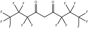 5H,5H-Perfluorononane-4,6-dione Struktur