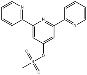 4'-METHANESULFONO-2,2':6',2''-TERPYRIDINE Struktur