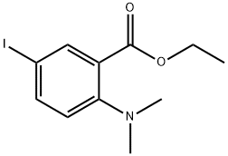 ethyl 2-(diMethylaMino)-5-iodobenzoate Struktur