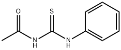 1-Acetyl-3-phenylthiourea Struktur