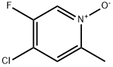 Pyridine,  4-chloro-5-fluoro-2-methyl-,  1-oxide Struktur