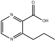 Pyrazinecarboxylic acid, 3-propyl- (9CI) Struktur