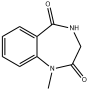 1-METHYL-3,4-DIHYDRO-1H-1,4-BENZODIAZEPINE-2,5-DIONE Struktur