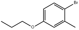 1-Bromo-2-methyl-4-propoxybenzene Struktur