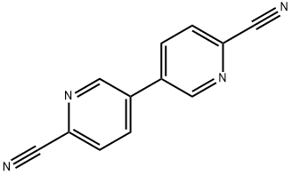 3,3’-Bipyridine-6,6’-dicarbonitrile Struktur