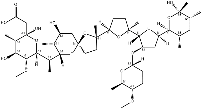 Semduramicin Struktur