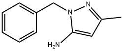 2-BENZYL-5-METHYL-2H-PYRAZOL-3-YLAMINE Struktur