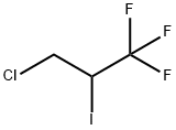 3-CHLORO-2-IODO-1,1,1-TRIFLUOROPROPANE Struktur