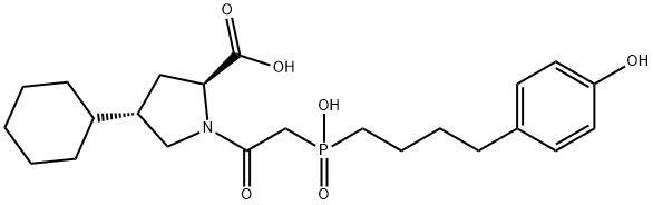 4-Hydroxy Fosinoprilat Struktur