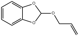 1,3-Benzodioxole, 2-(2-propenyloxy)- Struktur