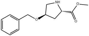 TRANS METHYL O-BENZYL-L-4-HYDROXYPROLINE Struktur