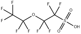 PERFLUORO(2-ETHOXYETHANE)SULFONIC ACID Struktur