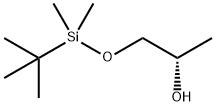 2-Propanol, 1-[[(1,1-dimethylethyl)dimethylsilyl]oxy]-, (2S)- (9CI) Struktur