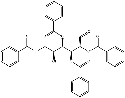 2,3,4,6-TETRA-O-BENZOYL-D-MANNOPYRANOSE Struktur