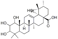 1,2,3,19-Tetrahydroxy-12-ursen-28-oic acid