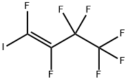 HEPTAFLUORO-1-IODOBUT-1-ENE Struktur