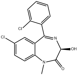 (S)-Lormetazepam Struktur