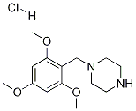 1-[(2,4,6-TriMethoxyphenyl)Methyl]piperazine Hydrochloride Struktur