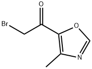 Ethanone, 2-bromo-1-(4-methyl-5-oxazolyl)- (9CI) Struktur