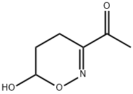 Ethanone, 1-(5,6-dihydro-6-hydroxy-4H-1,2-oxazin-3-yl)- (9CI) Struktur