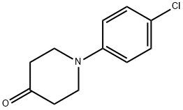 1-(4-CHLORO-PHENYL)-PIPERIDIN-4-ONE Struktur