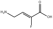 4-amino-2-fluorobut-2-enoic acid Struktur