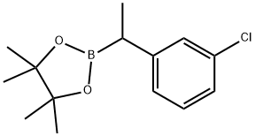 2-(3-chlorobenzyl)-4,4,5,5-tetraMethyl-1,3,2-dioxaborolane Struktur