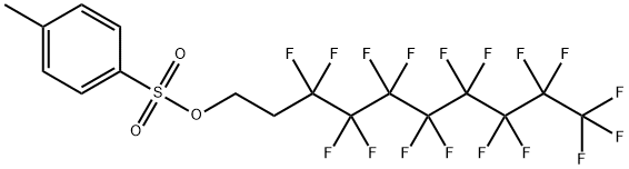 1H,1H,2H,2H-PERFLUORODECYL P-TOLUENESULFONATE Struktur