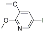 5-Iodo-2,3-dimethoxypyridine Struktur