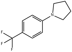 Pyrrolidine, 1-[4-(trifluoroMethyl)phenyl]- Struktur